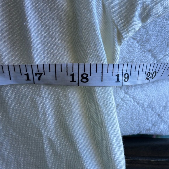 Free People Bella Ruffle Front Ivory/Cream Tunic Top Blouse Size Small - Picture 6 of 7